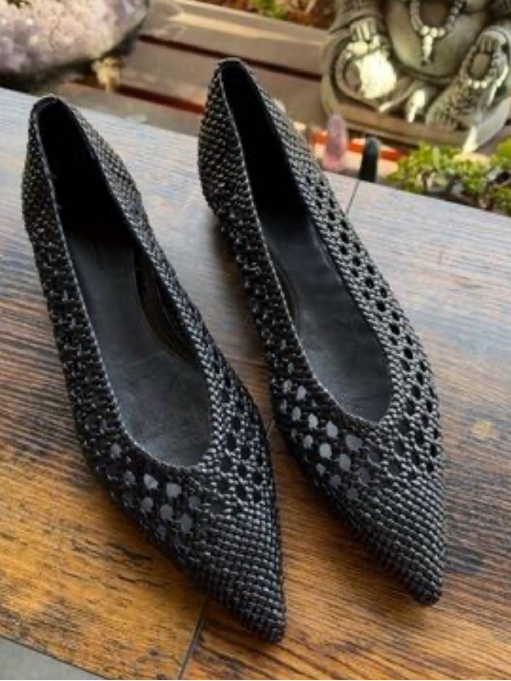 Rebecca Minkoff Bellerina Pointed Cap Toe Flat